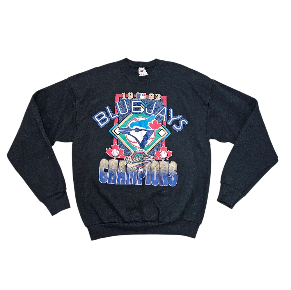 Vintage 1992 Toronto Blue Jays World Series Sweatshirt NWT – XL – Made in USA